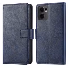 imoshion Étui de télephone portefeuille de luxe Oppo Reno 13 - Bleu foncé