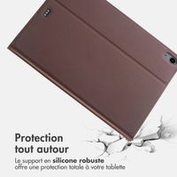 Accezz Coque tablette Classic Apple iPad Air 11 pouces (2026) M4 / (2025) M3 / (2024) M2 / Air 5 (2022) / Air 4 (2020) - Marron