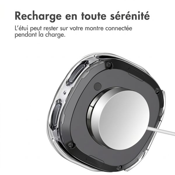 imoshion Coque rigide à couverture complète Samsung Galaxy Watch 8 (44 mm) - Transparent