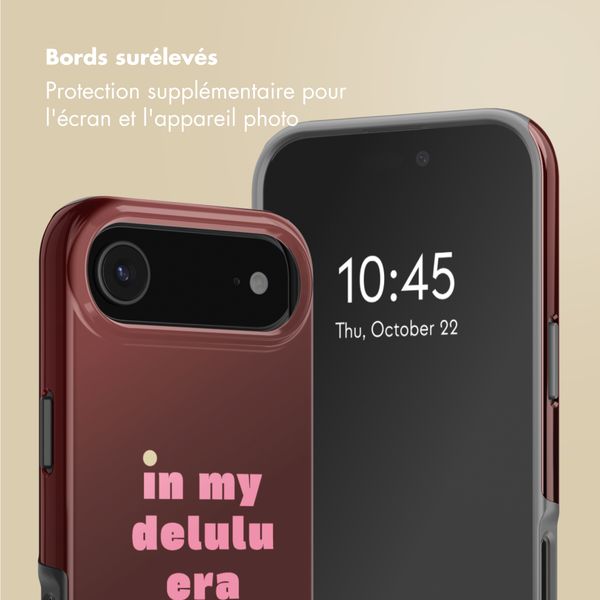 Selencia Coque arrière Vivid avec MagSafe Apple iPhone Air - Delulu