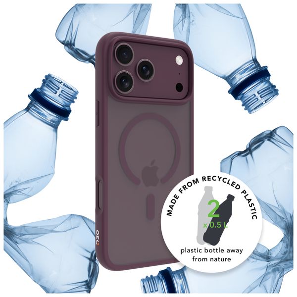 dbramante1928 Grenen Étui arrière MagSafe avec D3O® Apple iPhone 18 Pro / 17 Pro - Purple