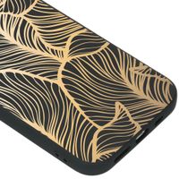 imoshion Coque Design Apple iPhone 12 (Pro) - Golden Leaves