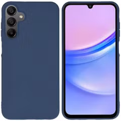 imoshion Coque Couleur Samsung Galaxy A15 (5G/4G) - Bleu foncé
