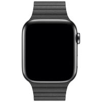 Apple Bracelet Leather Loop Apple Watch | 44/45/46/49 mm - Taille L - Noir
