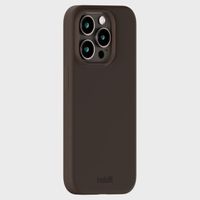 Holdit Coque Silicone Apple iPhone 15 Pro - Chocolate