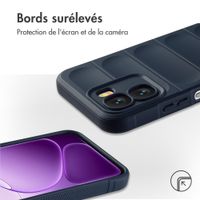 imoshion EasyGrip Backcover Oppo A6x (4G/5G) - Bleu foncé