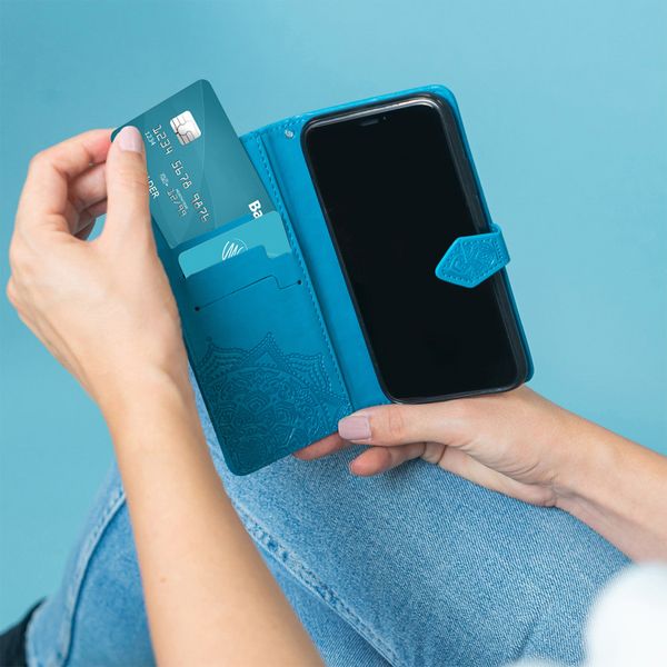 imoshion Etui de télephone Mandala Samsung Galaxy A32 (5G) - Turquoise