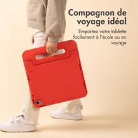 imoshion Coque kidsproof avec poignée Apple iPad 9 (2021) 10.2 pouces / iPad 8 (2020) 10.2 pouces / iPad 7 (2019) 10.2 pouces - Rouge