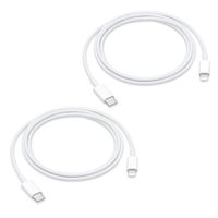 Apple Câble USB-C vers Lightning Lot de 2 - Refurbished - 1 mètre - Blanc