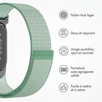 imoshion Bracelet en nylon Fitbit Air - Mint Green