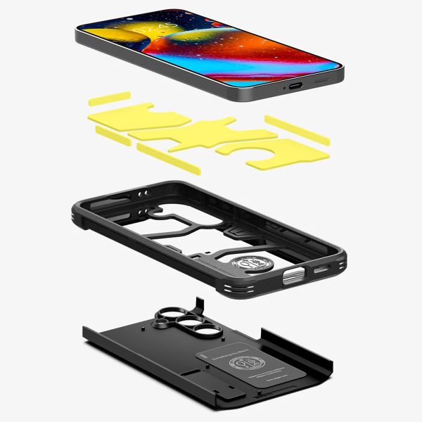 Spigen Coque Tough Armor Samsung Galaxy S24 - Noir