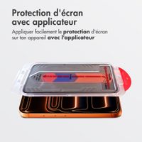 Accezz Protection d'écran en verre trempé avec applicateur - 2-pack Apple iPhone 17 Pro Max