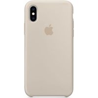 Apple Coque en silicone Apple iPhone X / Xs - Stone