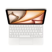 Apple Magic Keyboard Apple iPad Air 11 pouces (2026) M4 / (2025) M3 / (2024) M2 / Air 5 (2022) / Air 4 (2020) / Pro 11 (2018/2020/2021/2022) - QWERTY / INT - Blanc