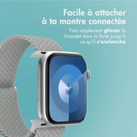 imoshion Bracelet nylon tissé Apple Watch | 38/40/41/42 mm - Gris