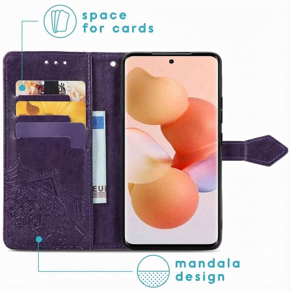 imoshion Etui de télephone Mandala Xiaomi 12 Lite - Violet
