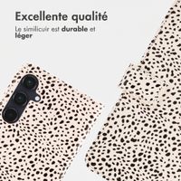 imoshion Étui de télephone portefeuille Design Samsung Galaxy A55 - Desert Dots