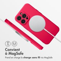 imoshion Coque Couleur avec MagSafe Apple iPhone 13 Pro - Neon Pink
