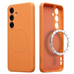 imoshion Coque Couleur avec MagSafe Samsung Galaxy S25 Plus - Orange