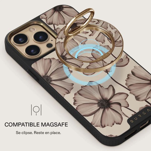 Burga Anneau de téléphone Magnetic Ringholder Gold - Compatible avec MagSafe - Barely Yours