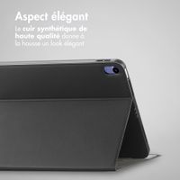 Accezz Coque tablette Classic Apple iPad 11 (2025) 11 pouces A16 / iPad 10 (2022) 10.9 pouces - Noir