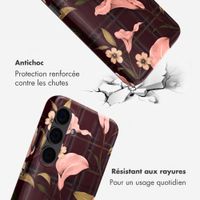 Selencia Coque arrière Vivid avec MagSafe Samsung Galaxy S24 - Autumn Muse
