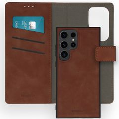 imoshion Etui de télephone luxe 2-en-1 amovible Samsung Galaxy S24 Ultra - Marron