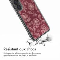 imoshion Coque Design Samsung Galaxy S24 - Deep Rose