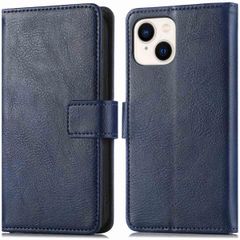 imoshion Étui de télephone portefeuille de luxe Apple iPhone 15 - Bleu foncé