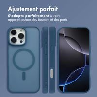 imoshion Coque Color Guard avec MagSafe Apple iPhone 16 Pro Max - Bleu foncé