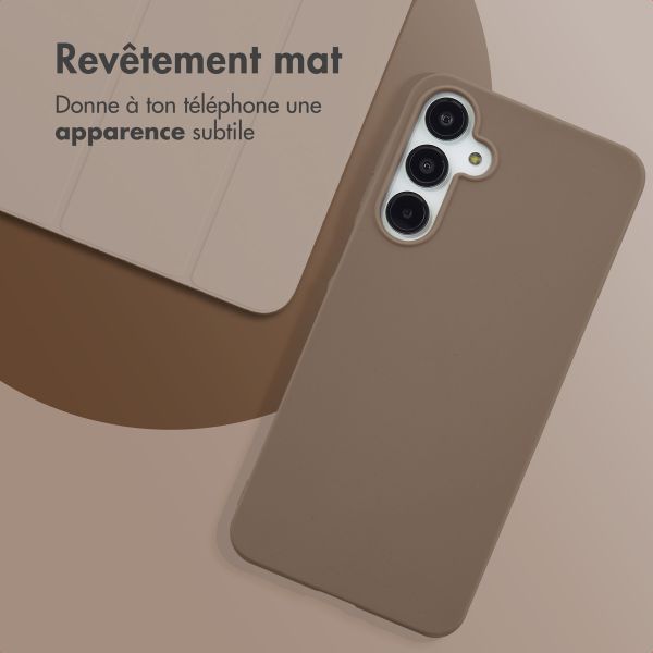 imoshion Coque Couleur Samsung Galaxy A16 - Marron