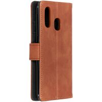 imoshion Étui de télephone portefeuille de luxe Samsung Galaxy A40 - Marron