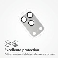 imoshion Protection Caméra en verre trempé 2 Pack pour l'Apple iPhone 18 Pro - Argent