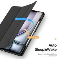 Dux Ducis Coque tablette Domo Apple iPad Air 13 pouces (2026) M4 / (2025) M3 / (2024) M2 - Noir