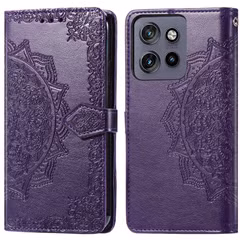 imoshion Etui de télephone Mandala Motorola Thinkphone 25 / Edge 50 Neo / Edge 60 Neo - Violet