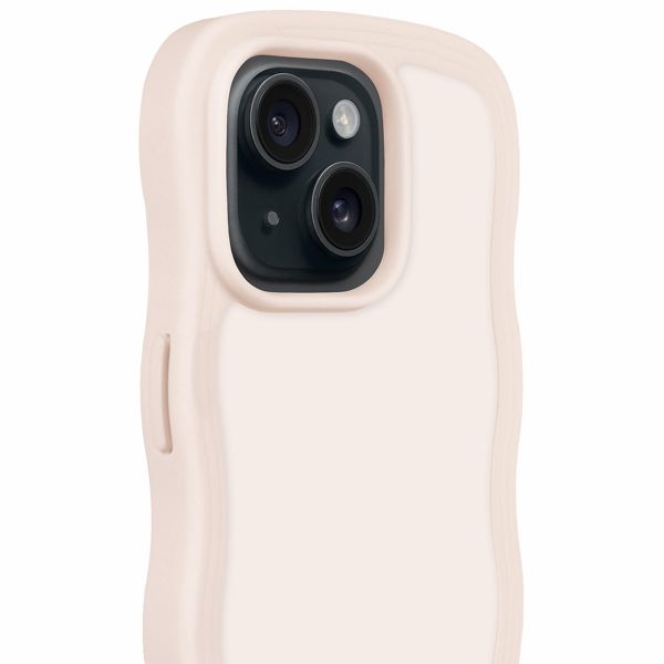Holdit Coque Wavy Apple iPhone 14/15 Plus - Light Beige