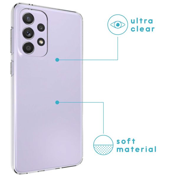 imoshion Softcase Back Cover Samsung Galaxy A33 - Transparent