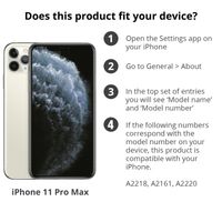 Concevez votre propre coque transparente Apple iPhone 11 Pro Max - Transparent