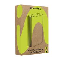 imoshion Ultra Series Aluminium Batterie externe 20.000 mAh - Charge rapide jusqu'à 33 watts - Cobalt Blue