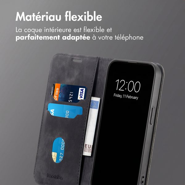 imoshion Étui de téléphone portefeuille Slim Oppo Reno15 Pro (5G) - Noir