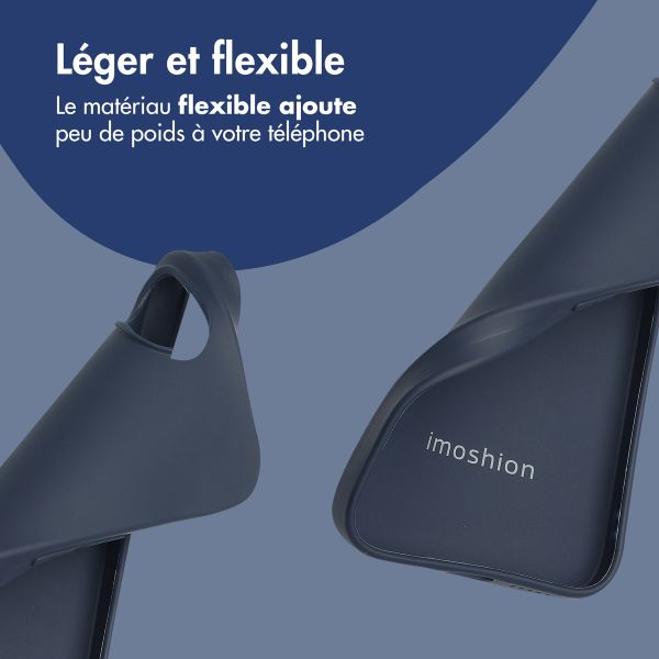 imoshion Coque Couleur Apple iPhone 17e / 16e - Bleu foncé