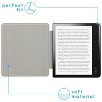imoshion Étui de liseuse portefeuille Slim Hard Kobo Sage / Tolino Epos 3 - Bleu clair