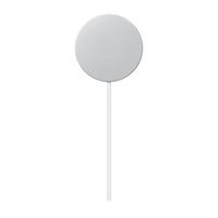Apple Adaptateur d'alimentation double USB-C d'origine 35 W + chargeur MagSafe d'origine 25 W - 2 mètres - Blanc