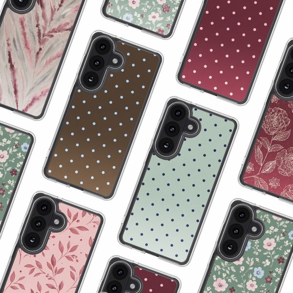 imoshion Coque Design Samsung Galaxy S27 / S26 - Polka Dot Bruin