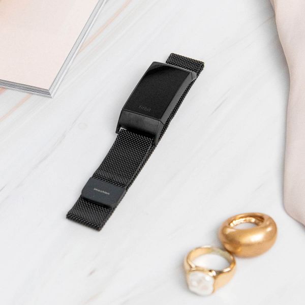 imoshion Bracelet magnétique milanais Samsung Gear Fit 2 / 2 Pro - Noir