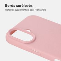 imoshion Coque arrière Texture Apple iPhone 17 - Rose