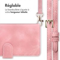 imoshion Etui de télephone portefeuille avec cordon OnePlus 15 - Rose