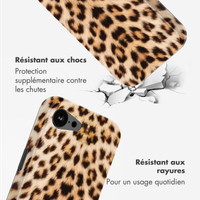 Selencia Coque arrière Vivid avec MagSafe Apple iPhone 17e / 16e - Wild Leo