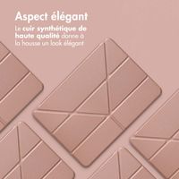 imoshion Coque tablette Origami Samsung Galaxy Tab S6 Lite (2020/2022/2024)  - Rose Doré