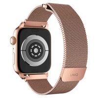 Uniq Bracelet Dante Mesh Milanese en acier Apple Watch | 38/40/41/42 mm - Rose